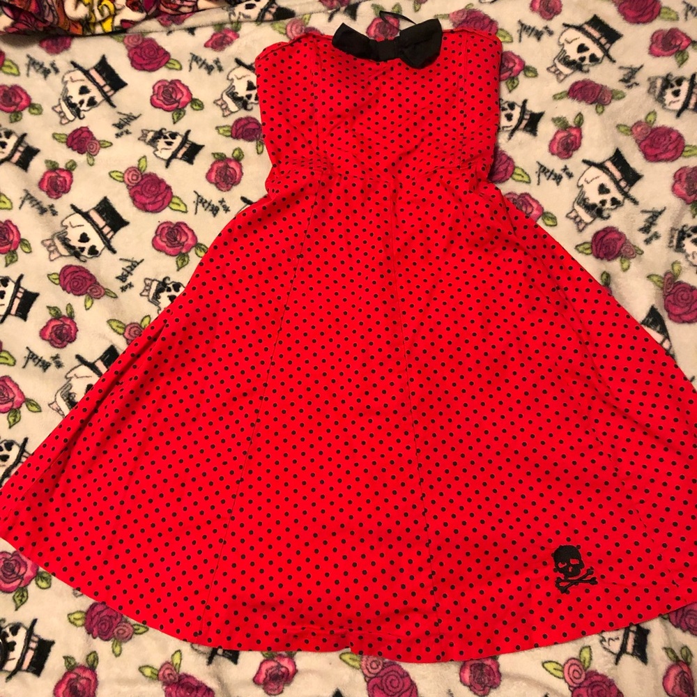 Sourpuss red dress